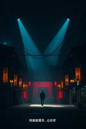 《月面旅人》海报中的月面脚印