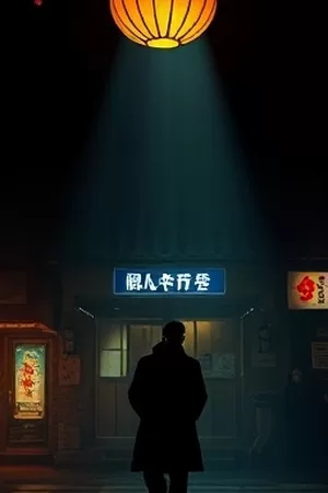 《逆光而行》海报中的逆光剪影