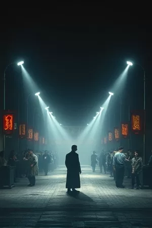 《山城旧事》海报中的石阶与旧巷